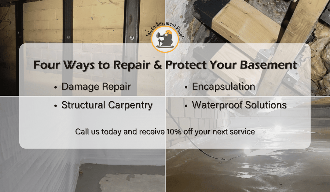 4 Ways to Repair & Protect Your Basement