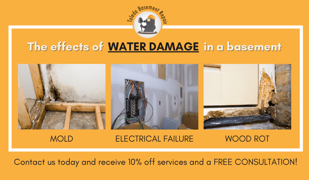 Water Damage in the Basement