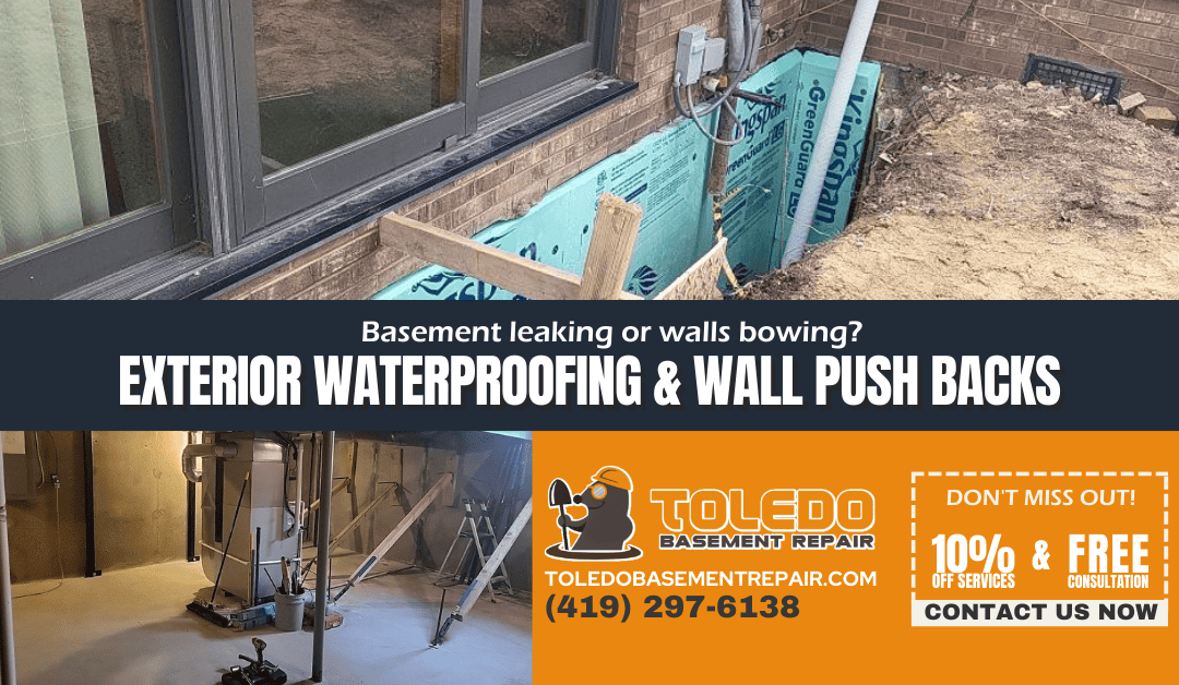 June-23 - Basement Waterproofing Toledo & Structural Repair